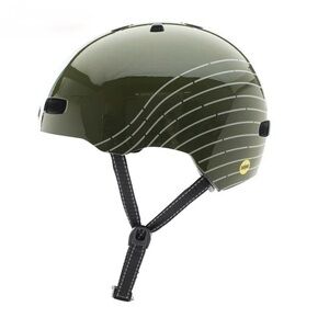 Nutcase MIPS Street bicycle sports helmet army green dust for prints adult large